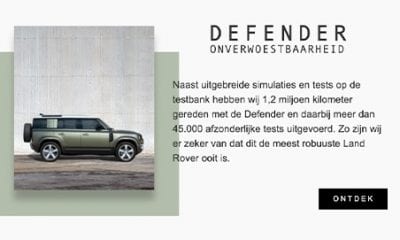 Landingspagina Defender